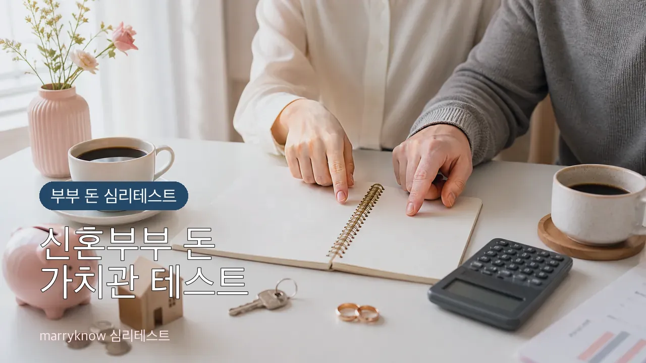 신혼부부 돈 가치관 테스트 썸네일